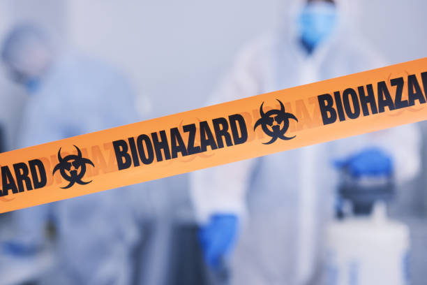 Professional Biohazard technician working in Kingston, NJ